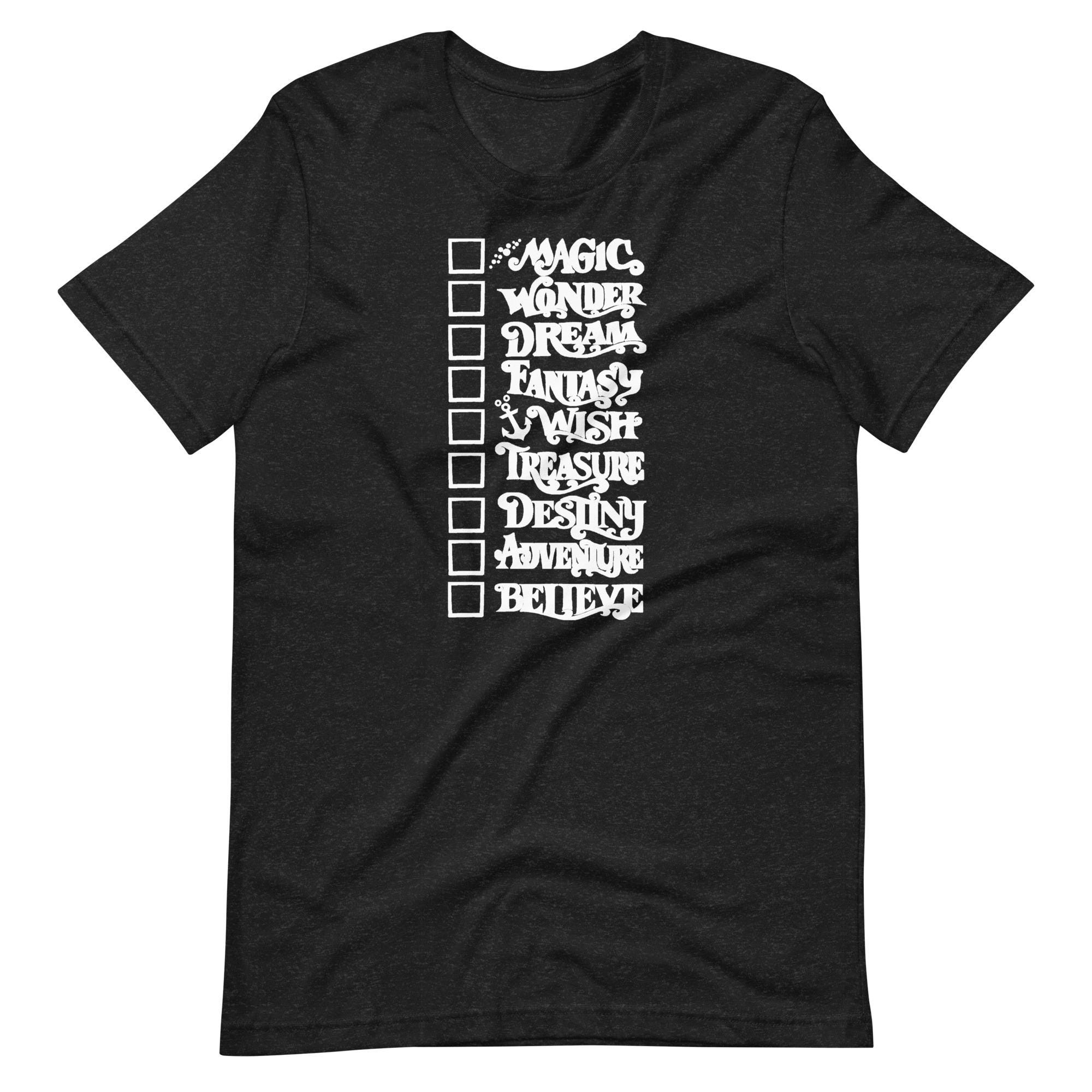 ディズニー・クルーズ船Tシャツ DCL船リスト クルーズチェックリストT