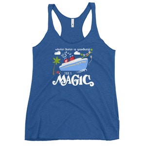 Disney Magic Cruise Tank Top  Disney Family Cruise Vacation Women&#39;s Racerback Tank