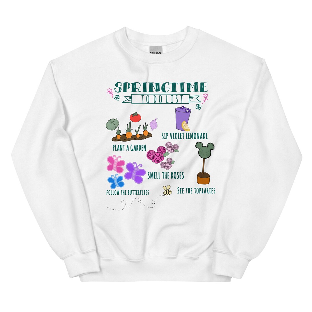 Disney Flower and Garden Springtime Tshirt Disney Shirt Spring to Do