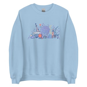 EPCOT Sweatshirt Disney Parks Shirt Spaceship Earth Disney World Epcot Unisex Sweatshirt