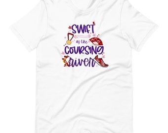 Mulan Running runDisney Swift as the Coursing River Short-Sleeve Unisex T-Shirt