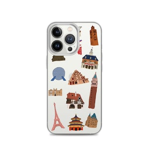Epcot Phone Case Disney iPhone Case World Showcase Spaceship Earth Disney iPhone Case