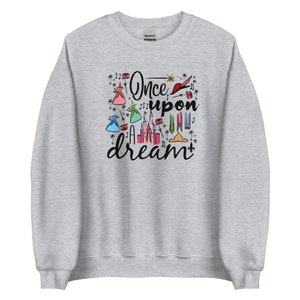 Sleeping Beauty Sweatshirt Once Upon a Dream Disney Shirt Princess Aurora Unisex Sweatshirt