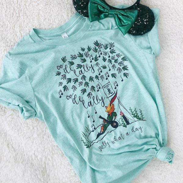 Disney Robin Hood T-Shirt Oo de Lally Golly What a Day Disney Shirt Vintage Robin Hood Fox Unisex T-shirt