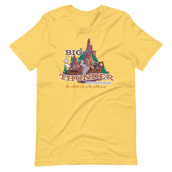 ディズニーランド　ビッグサンダーマウンテン　Tシャツ　90 ビッグサンダーマウンテンTシャツ ディズニーシャツ ディズニー鉄道