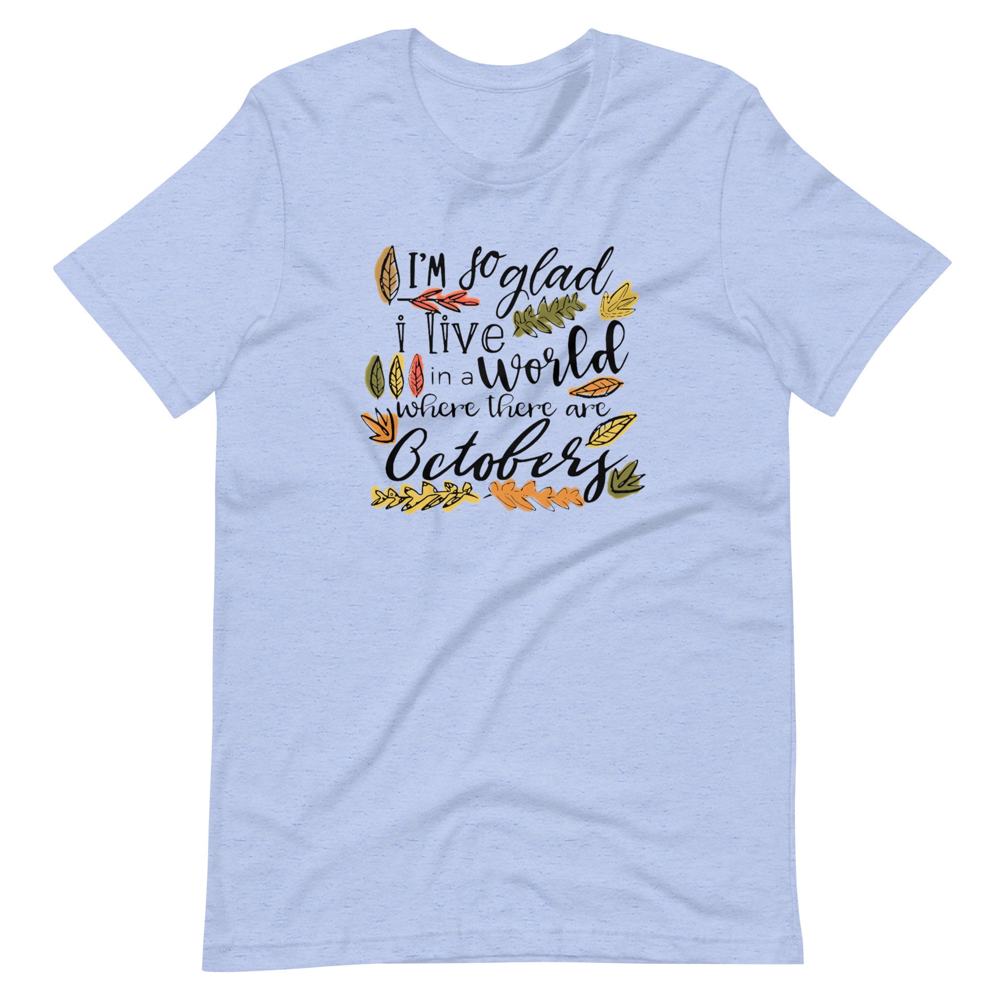 Anne of Green Gables Quote T-shirt October Fall Shirt - Etsy