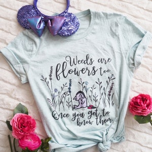 Eeyore Weeds are Flowers Too Disney T-Shirt, Winnie The Pooh Shirt für Disney Flower and Garden Festival T-Shirt