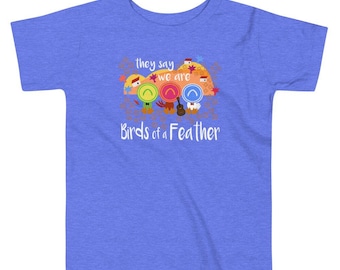 Camiseta infantil Three Caballeros Disney Birds of a Feather Camiseta infantil