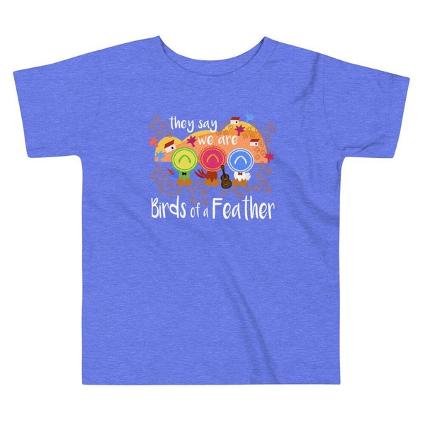 Three Caballeros Toddler T-shirt Disney Birds of a Feather Toddler T-shirt