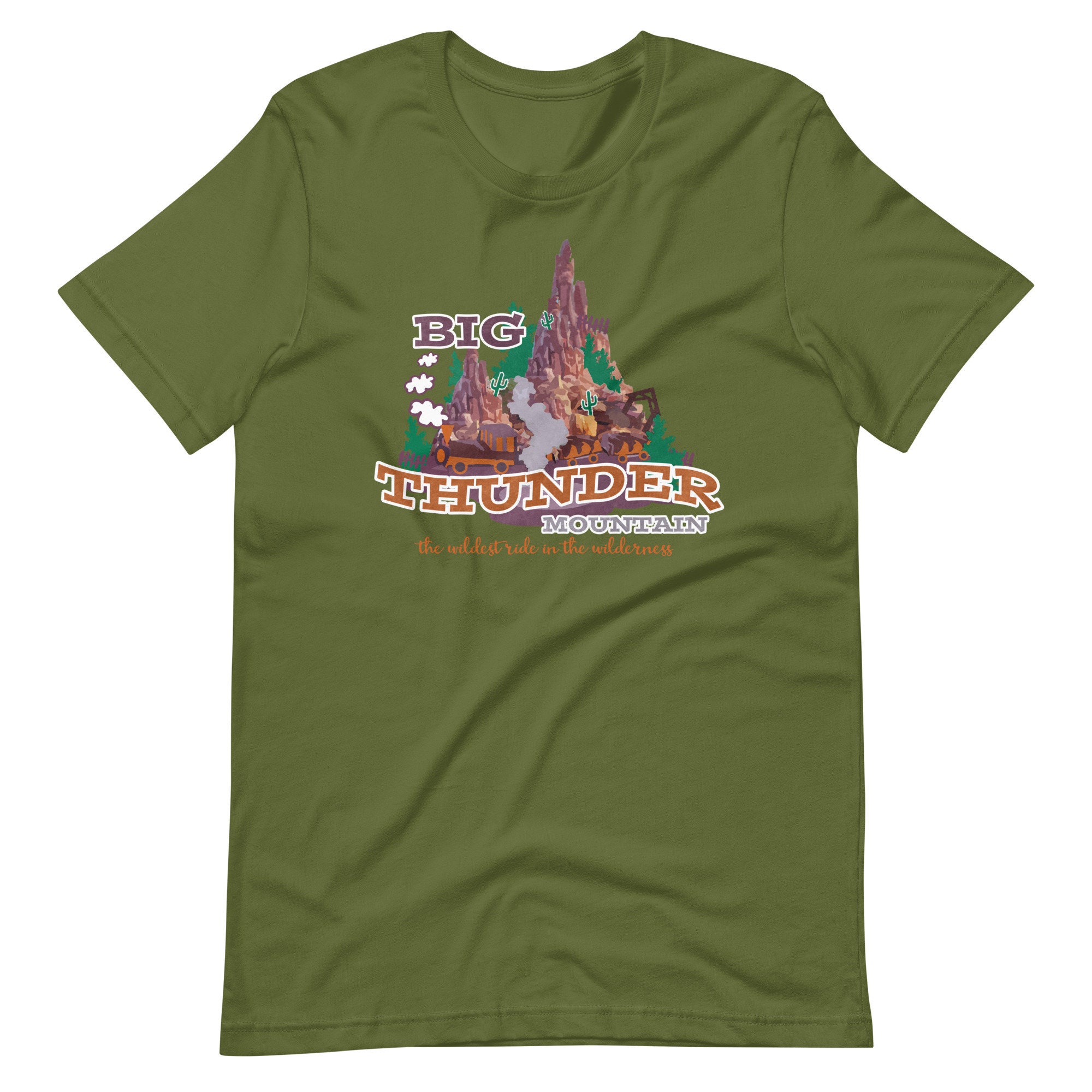ビッグサンダーマウンテンTシャツ ディズニーシャツ ディズニー鉄道