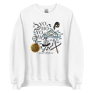 Piratas del Caribe Sudadera Disney Parks Shirt Disney Pirates Yo Ho Yo Ho a Pirates Life Disney Ride Sudadera unisex