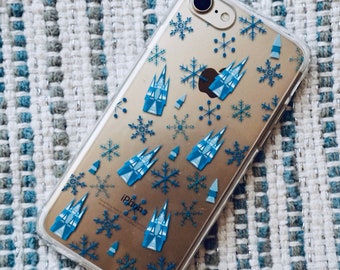 Frozen Phone Case Princess Elsa iPhone Case Disney Phone Case Winter Phone Case Frozen iPhone Case