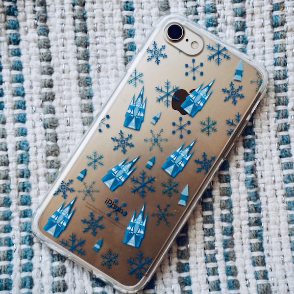 Frozen Phone Case Princess Elsa iPhone Case Disney Phone Case Winter Phone Case Frozen iPhone Case