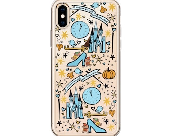 Cinderella Phone Case Disney iPhone Case Disney Princess Cinderella iPhone Case