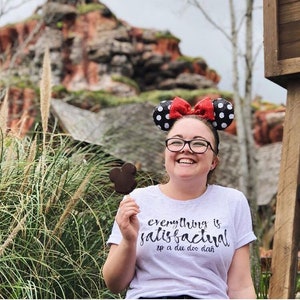 Zip a Dee Doo Dah T-Shirt Splash Mountain Disney Attraction Shirt, Everything is Satisfactual Disney Quote image 1