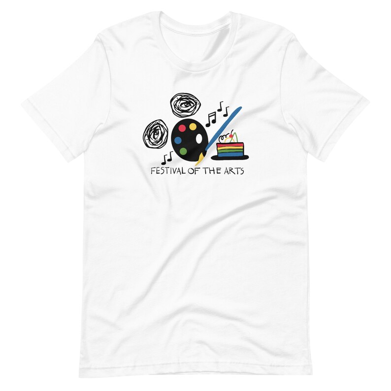 Epcot Festival of the Arts Tshirt Paint Palette Disney Shirt Etsy
