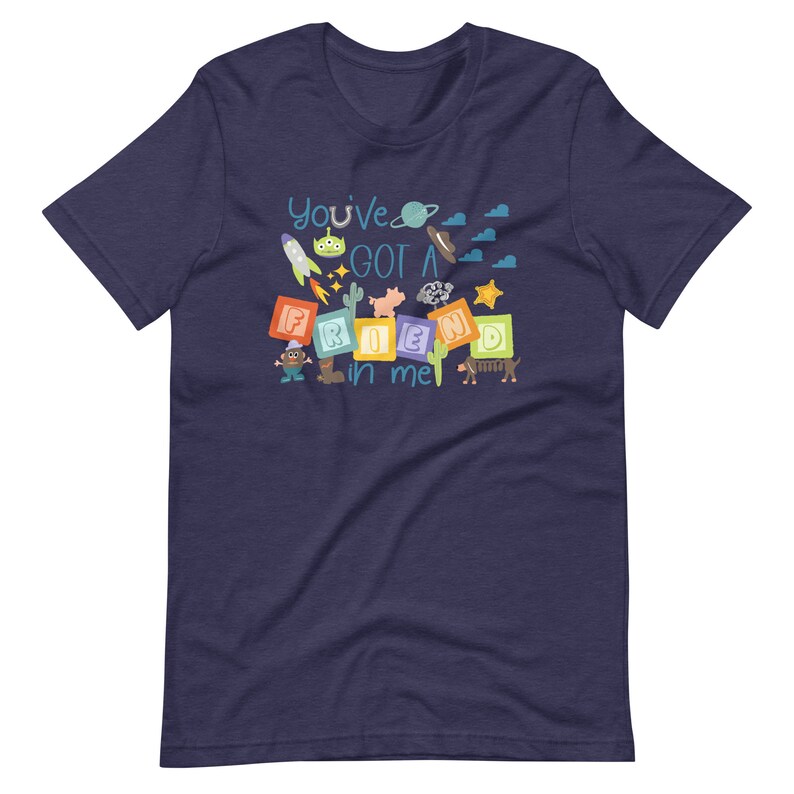 Toy Story T-Shirt Disney Shirt You've Got a Friend in Me Andy's Toys Disney T-Shirt