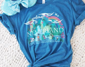 Peter Pan Neverland T-Shirt - Disney Mermaid Lagoon