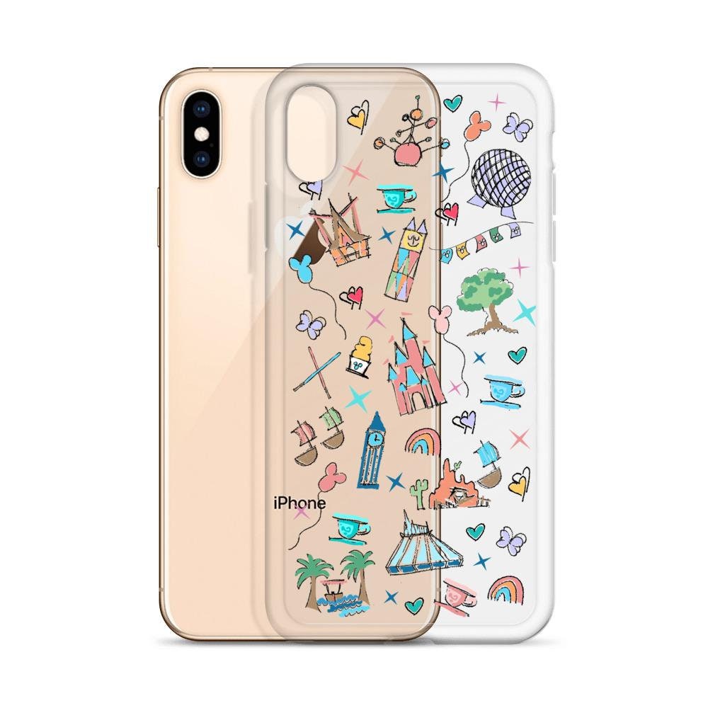 ディズニーワールド iPhoneケース ディズニーパーク ウォルト