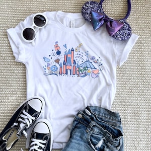Magic Kingdom T-Shirt Disney Parks Shirt Cinderella Castle Disney World T-Shirt