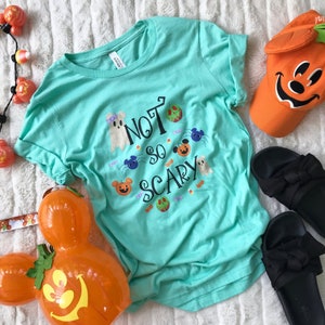 Disney Halloween Party T-Shirt Nicht So Scary Disney Shirt Boo To You Mickey&#39;s Not So Scary Halloween Party T-Shirt