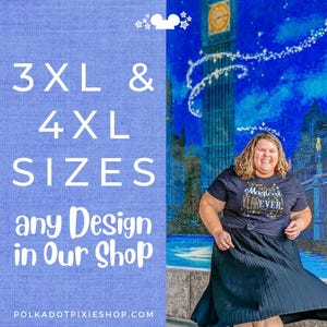 Disney Shirts, 3XL- 4XL Any Design In Our Shop on a Plus Size Disney T-Shirt.