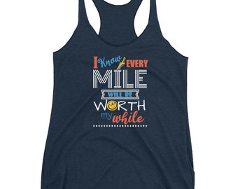 Hercules runDisney Tank Top: Every Mile is Worth My While
