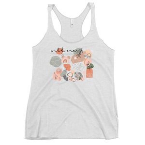 Boho Disney Animal Kingdom Wild One Women&#39;s Racerback Tank