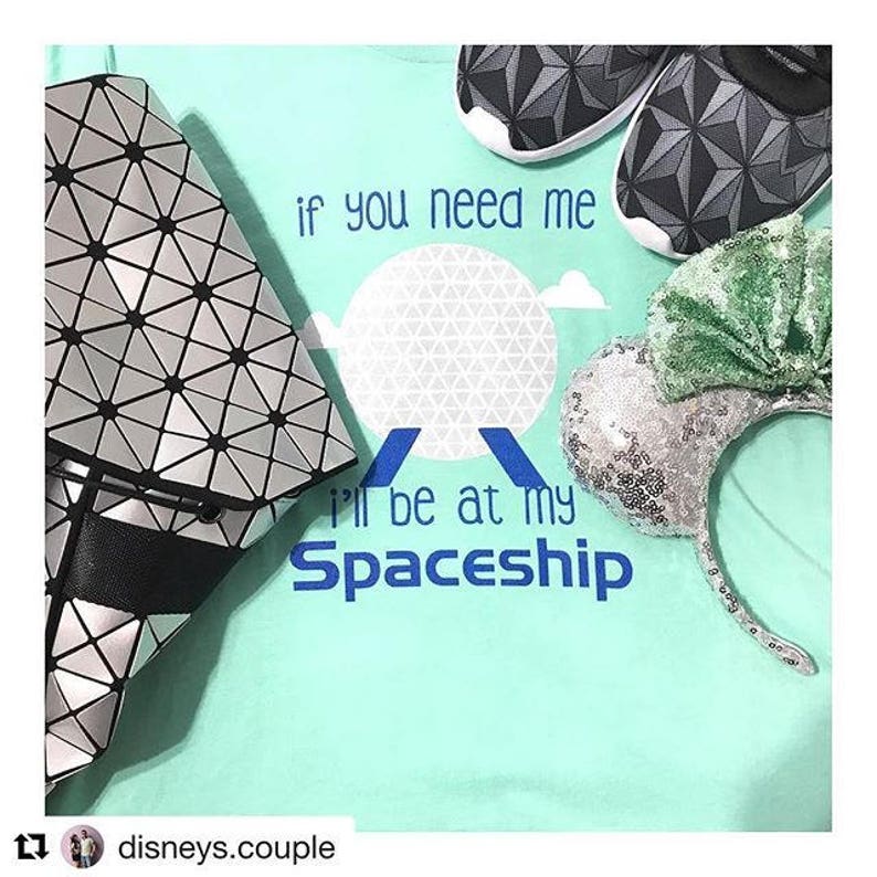 Spaceship Earth Disney T-Shirt Disney World Epcot Unisex T-Shirt image 2