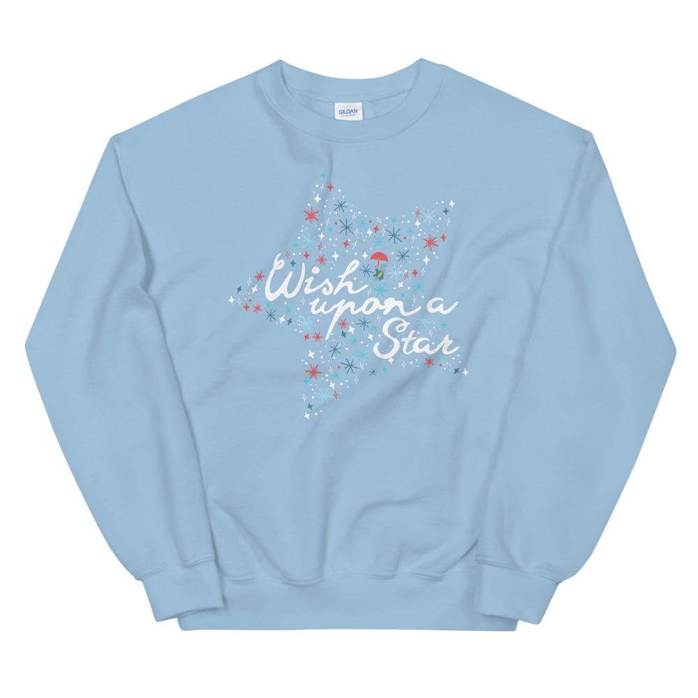 Jiminy Cricket Sweatshirt When You Wish Upon a Star Pinocchio Etsy