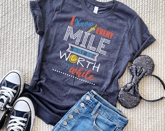 Hercules runDisney T-Shirt: Every Mile is Worth My While