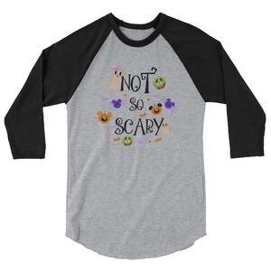 Disney Halloween Party Raglan Nicht so gruselig Disney Shirt Boo To You Mickey es Not So Scary Halloween Party Raglan