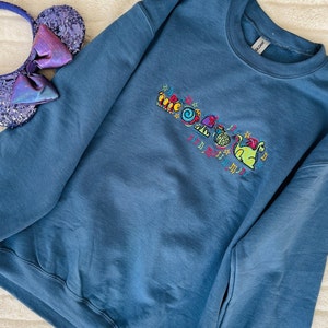Main Street Electrical Parade EMBROIDERED Sweatshirt Disney Shirt Magic Kingdom Parade Unisex Sweatshirt