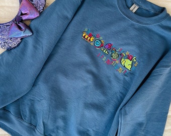 Main Street Electrical Parade Embroidered Sweatshirt, Magic Kingdom