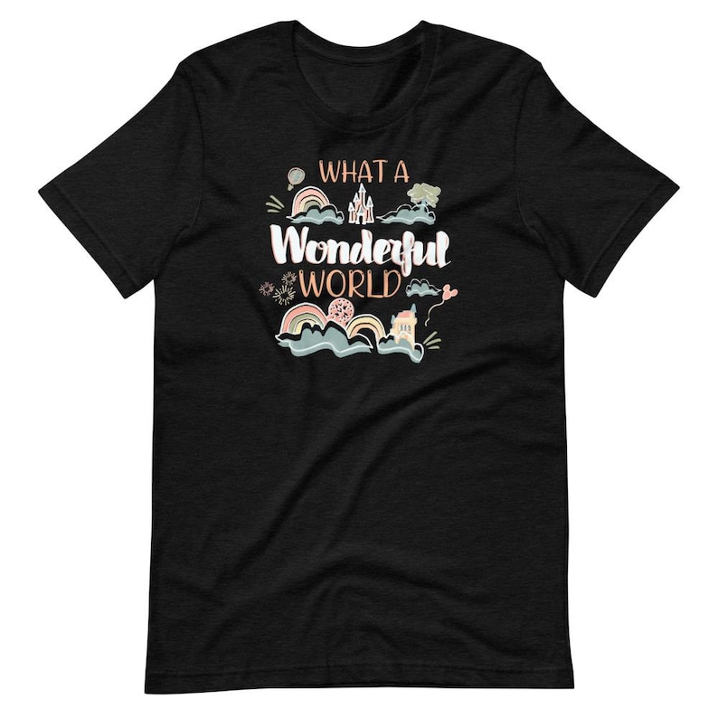 What a Wonderful World of Disney T-Shirt Walt Disney World Parks T-Shirt image 7