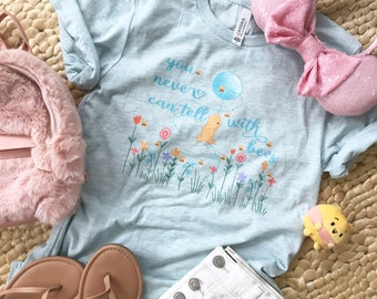 Winnie the Pooh T-Shirt: Flower Garden Bees Design