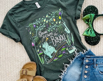 Bayou Adventure T-Shirt Disney Shirt Goin Down the Bayou Disney Tiana's Bayou Adventure Ride T-Shirt