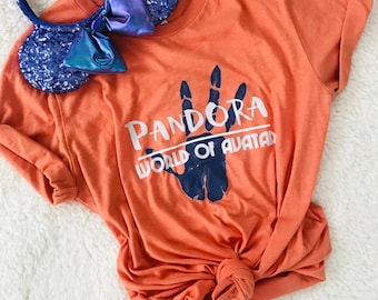 Camiseta Avatar Pandora Disney Animal Kingdom Mundo de Avatar Camiseta Na'vi