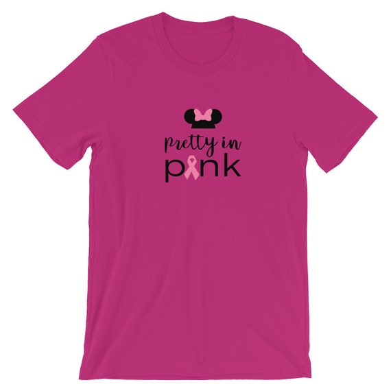 minnie mouse breast cancer shirt