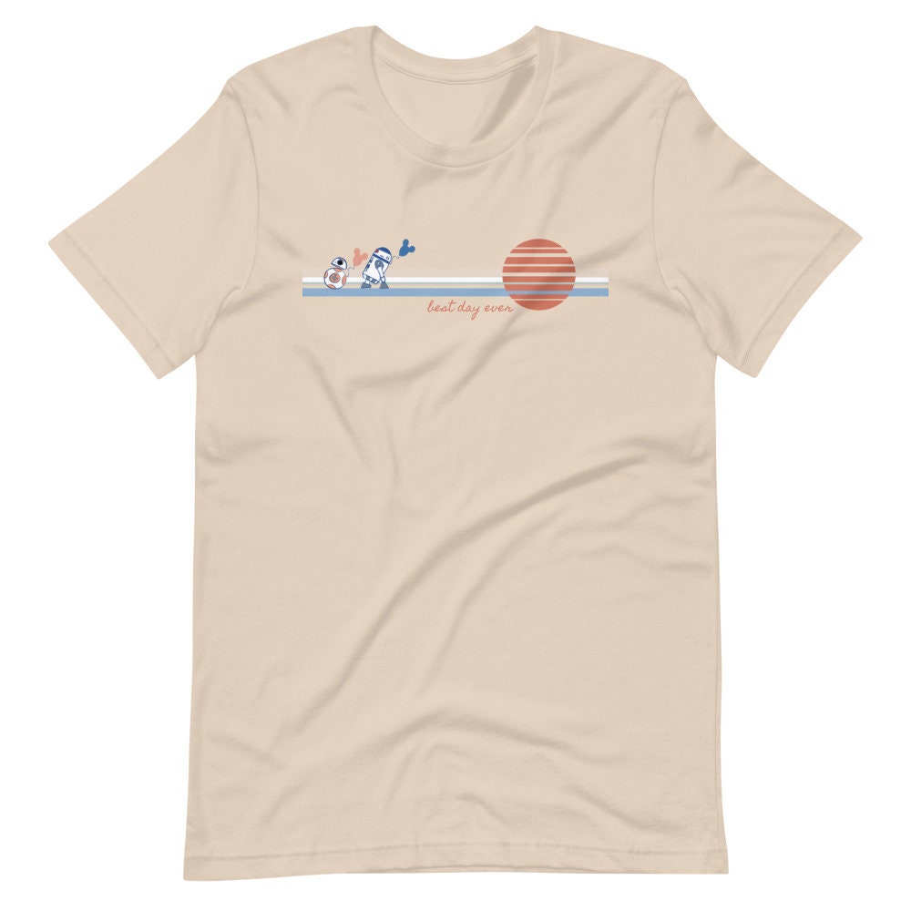 スター・ウォーズ ディズニー Tシャツ：BB8、R2D2、ミッキーバルーン