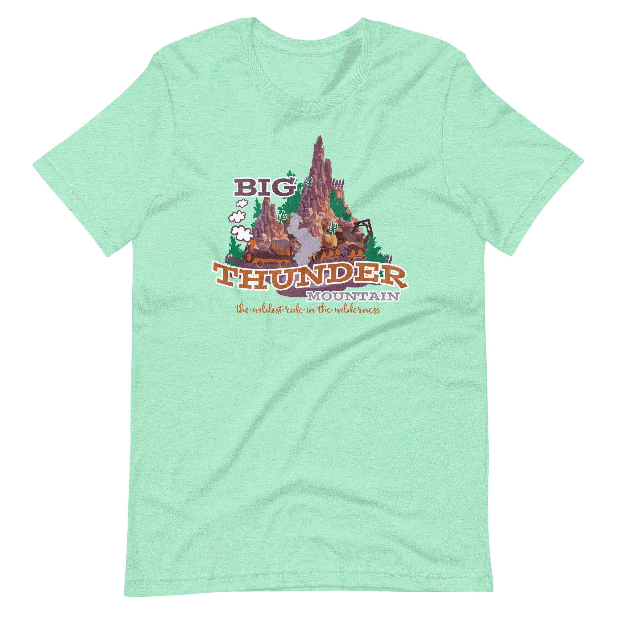 ビッグサンダーマウンテンTシャツ ディズニーシャツ ディズニー鉄道
