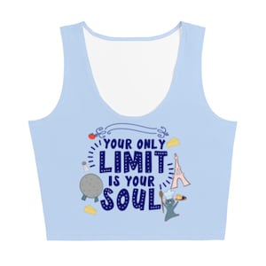 Remy Disney Crop Quote Ratatouille Disney movie Crop Top