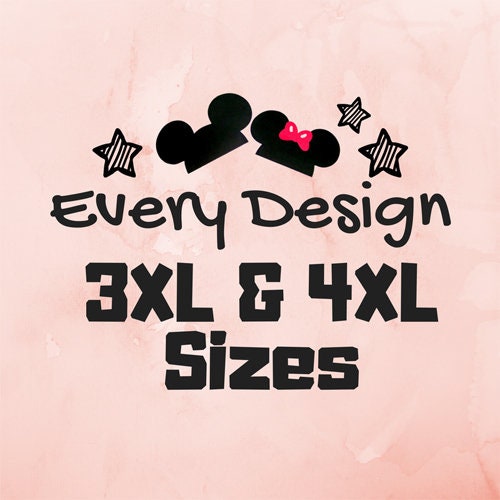 4xl disney shirts