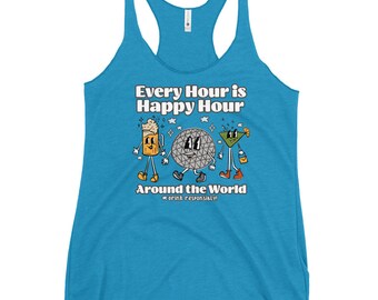 Camiseta sin mangas para beber de Epcot: Festival de comida y vino, World Showcase