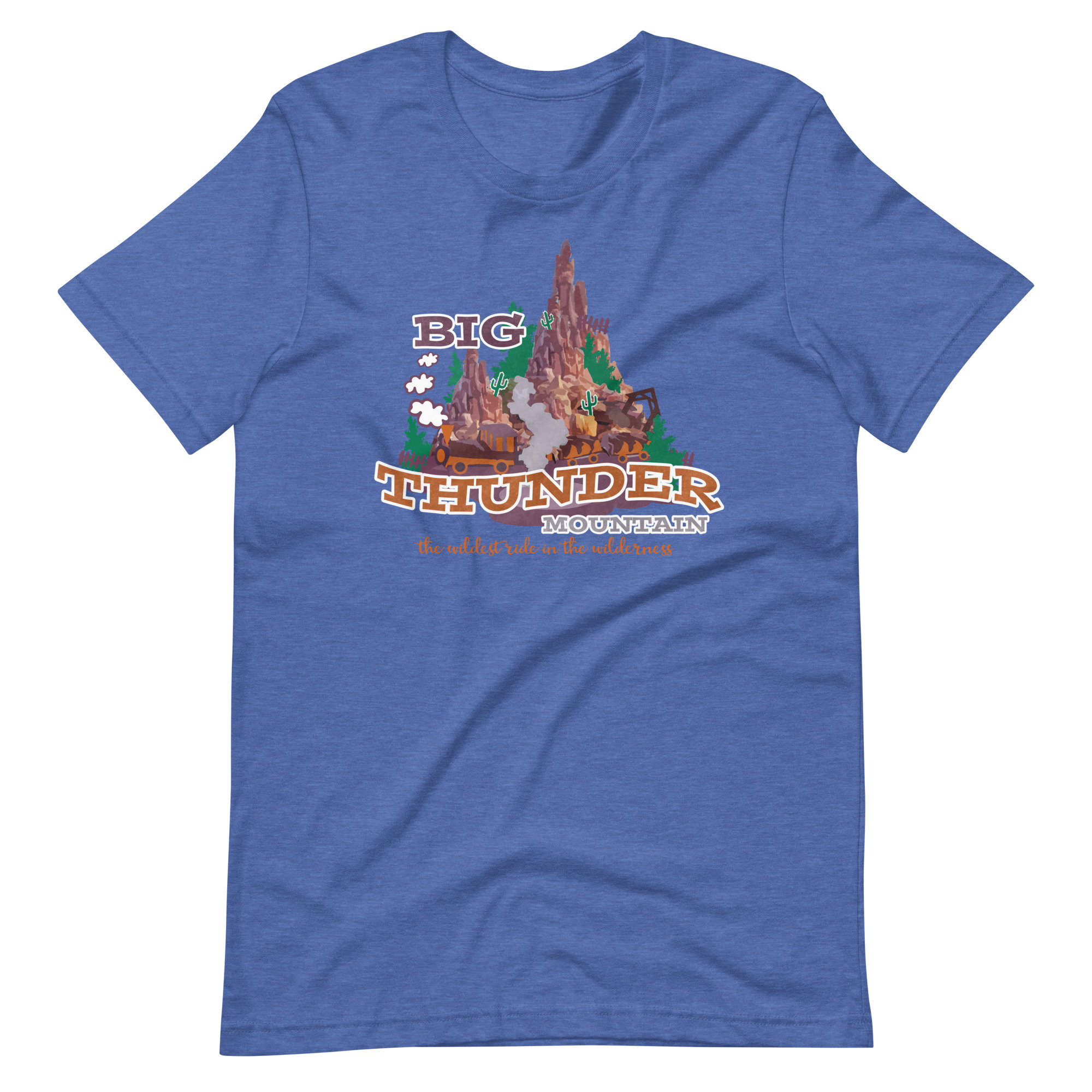 ビッグサンダーマウンテンTシャツ ディズニーシャツ ディズニー鉄道