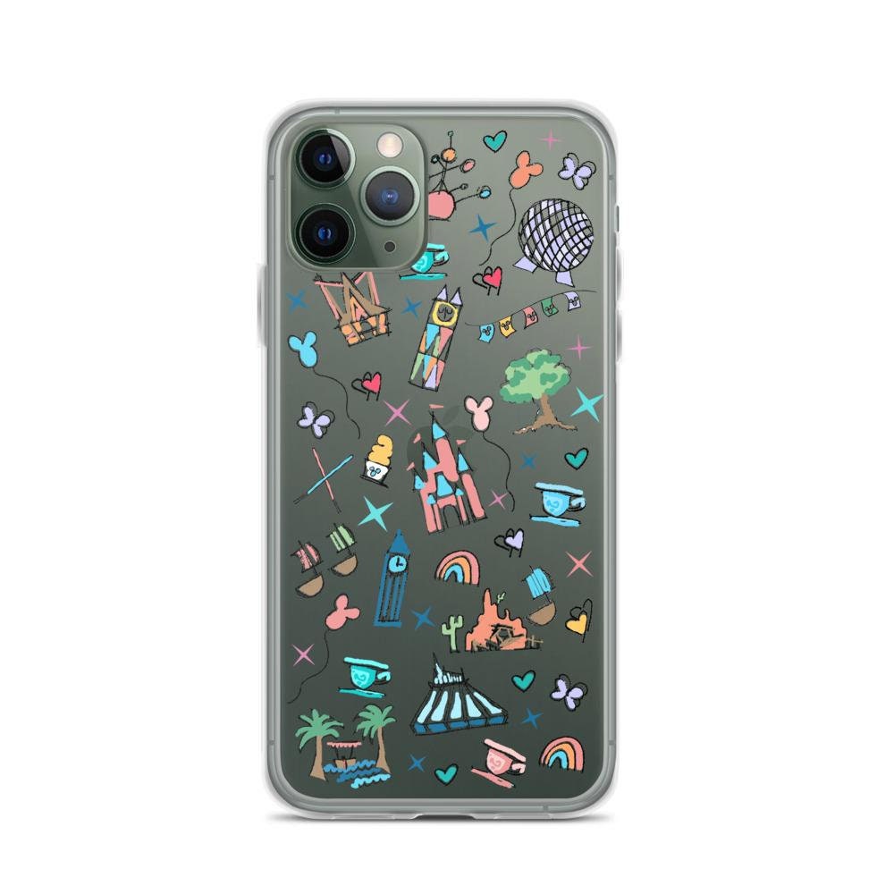 ディズニーワールド iPhoneケース ディズニーパーク ウォルト