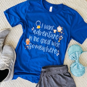runDisney Die Schöne und das Biest Adventure Disney läuft Unisex T-Shirt