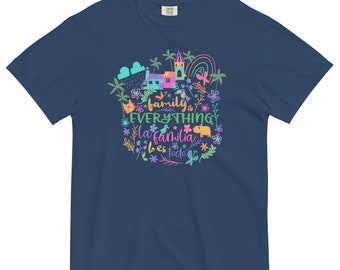 Encanto Family T-shirt COMFORT COLORS Disney Shirt Family is Everything Disney Unisex T-Shirt