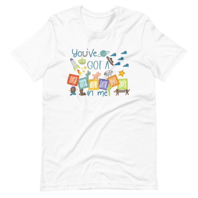 Toy Story T-Shirt Disney Shirt You've Got a Friend in Me Andy's Toys Disney T-Shirt
