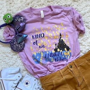 Tangled Birthday Celebration Rapunzel Disney New Year Short-Sleeve Unisex T-Shirt